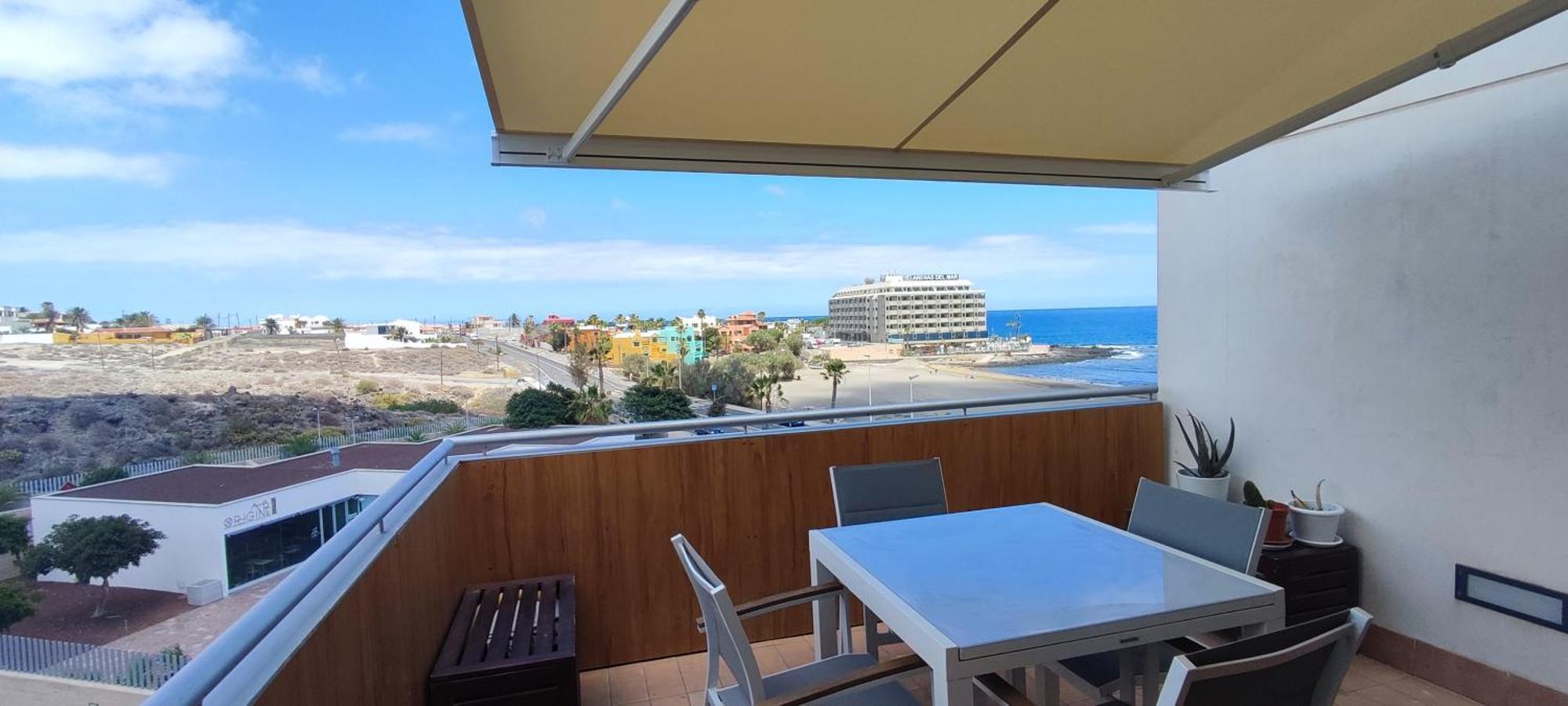 El Medano Beachfront Triplex Penthouse With Pool, Rooftop, Sea View Exteriör bild